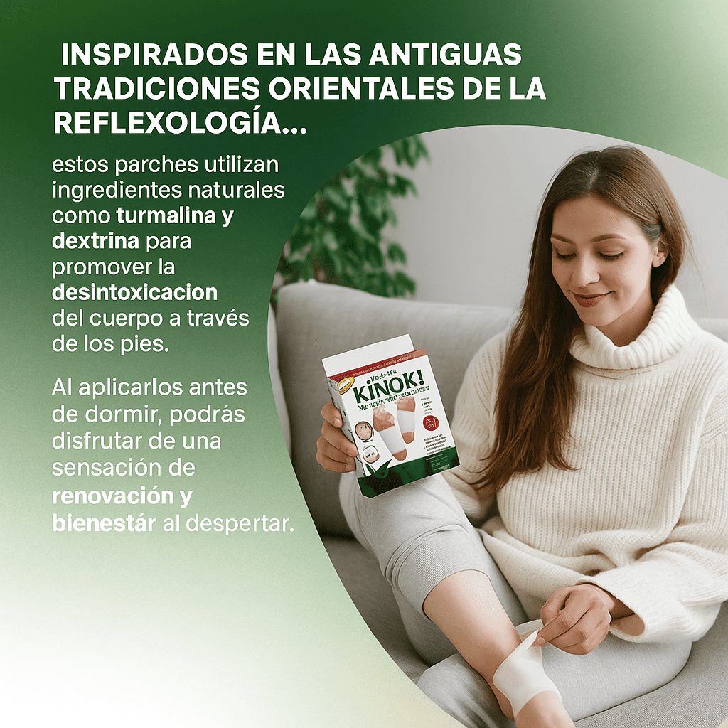 Parches KINOKI Detox pies 3 CAJAS (30 unidades)