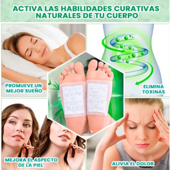 Parches KINOKI Detox pies 3 CAJAS (30 unidades)