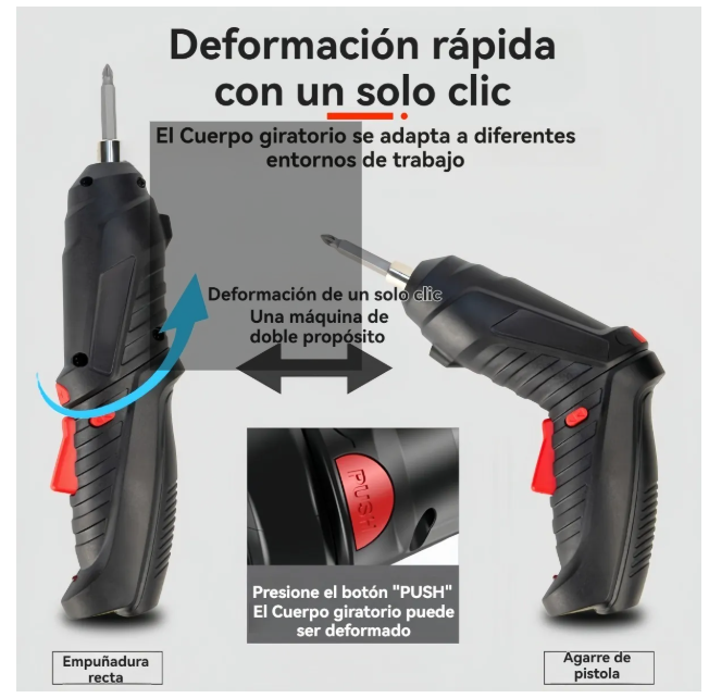 Destornillador Inalámbrico 47 en 1