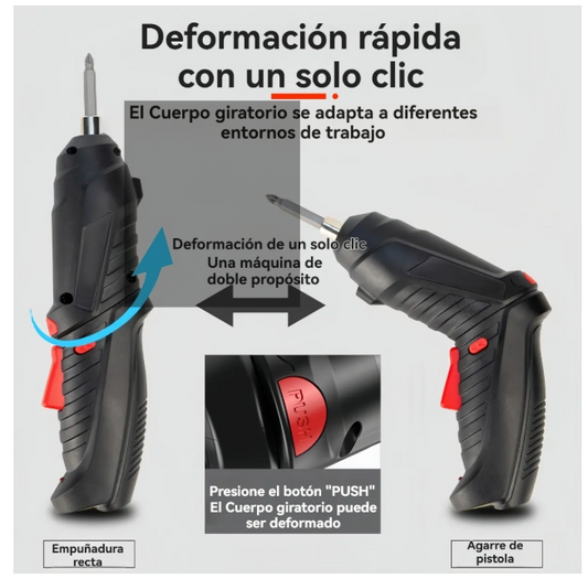 Destornillador Inalámbrico 47 en 1