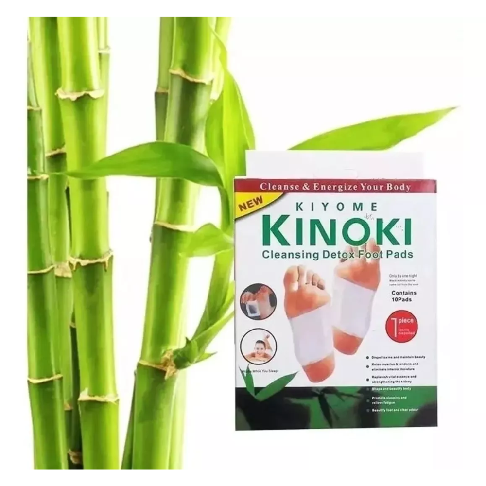 Parches KINOKI Detox pies 3 CAJAS (30 unidades)