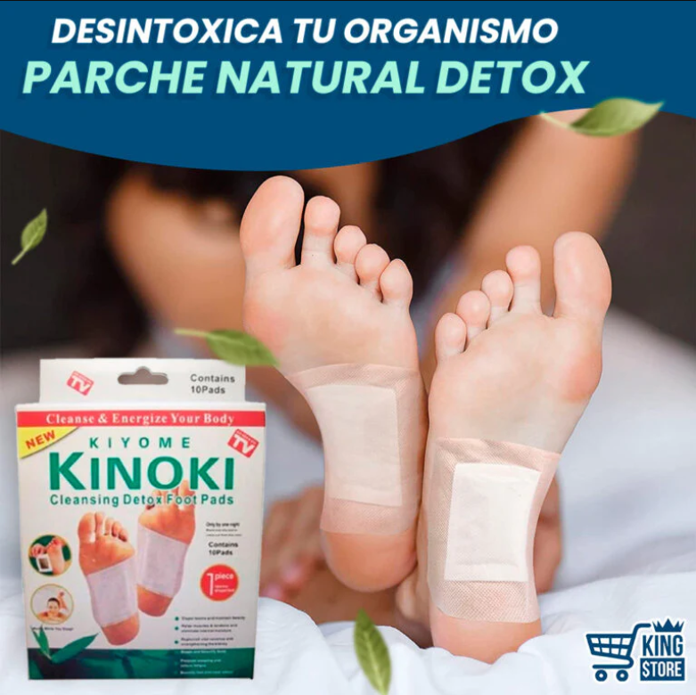 Parches KINOKI Detox pies 3 CAJAS (30 unidades)